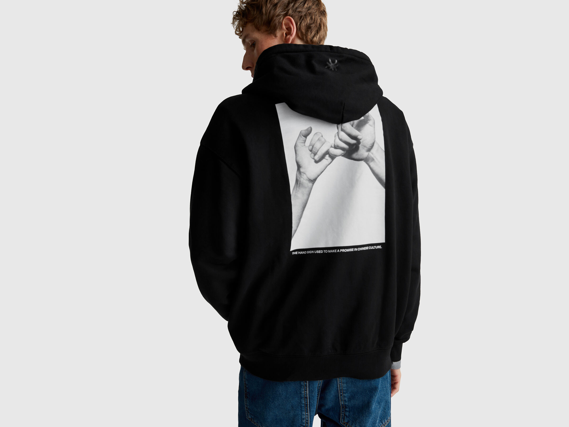 SWEATER W/HOOD Herren image number 2